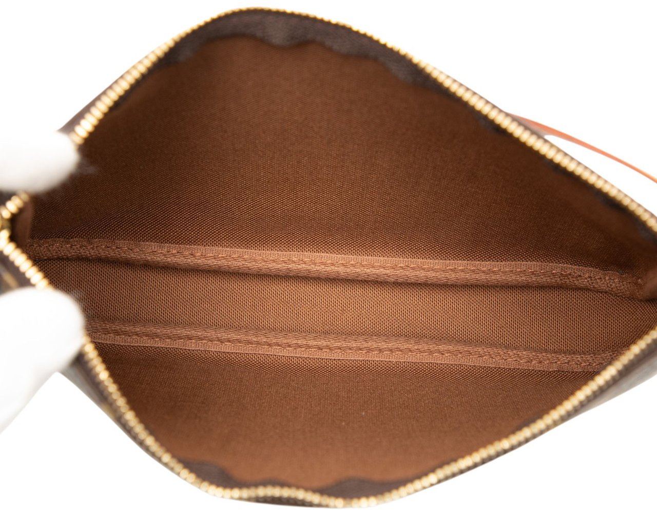 Louis Vuitton Monogram Pochette Accessoires Bruin