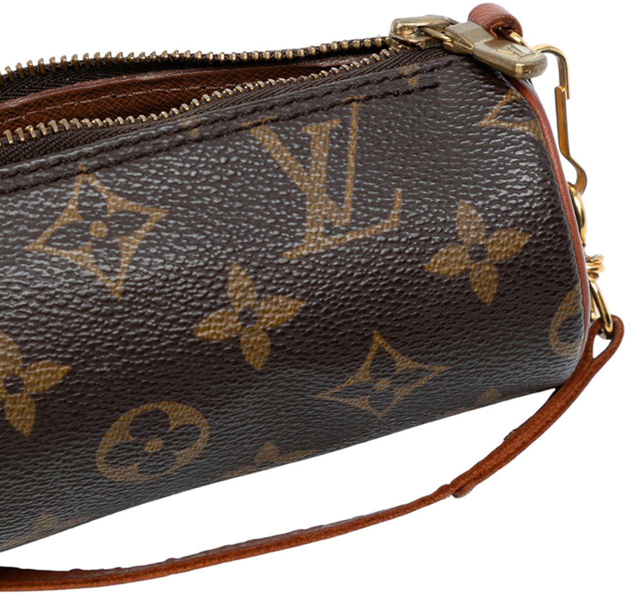 Louis Vuitton Monogram Papillon Pochette Bruin