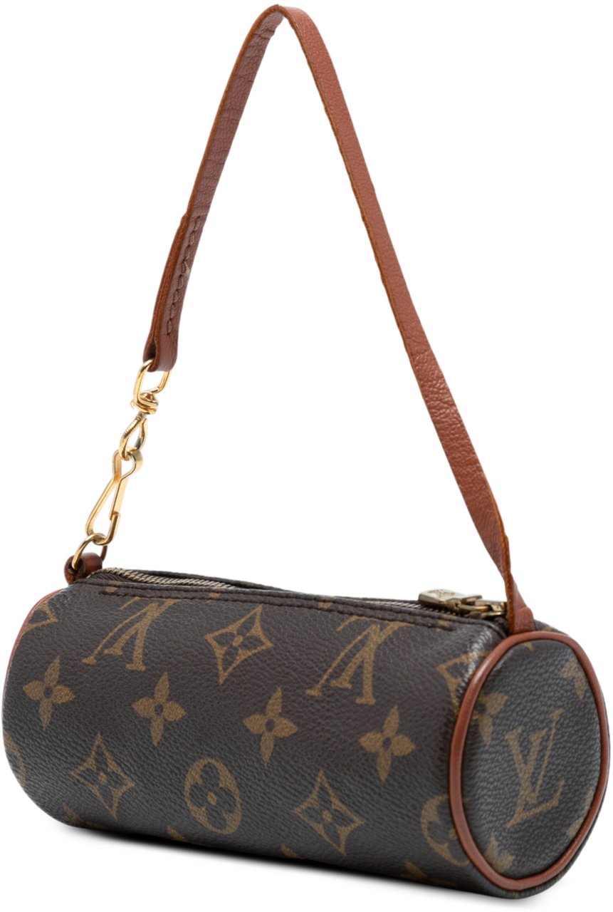 Louis Vuitton Monogram Papillon Pochette Bruin