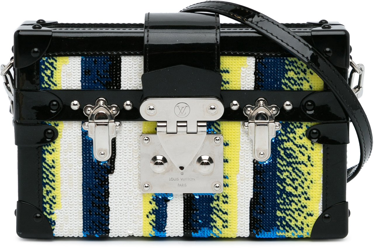 Louis Vuitton Sequins Petite Malle Zwart