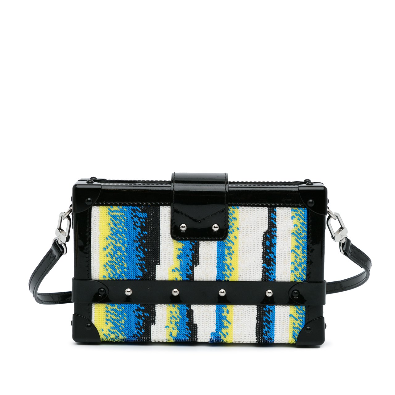 Louis Vuitton Sequins Petite Malle Zwart