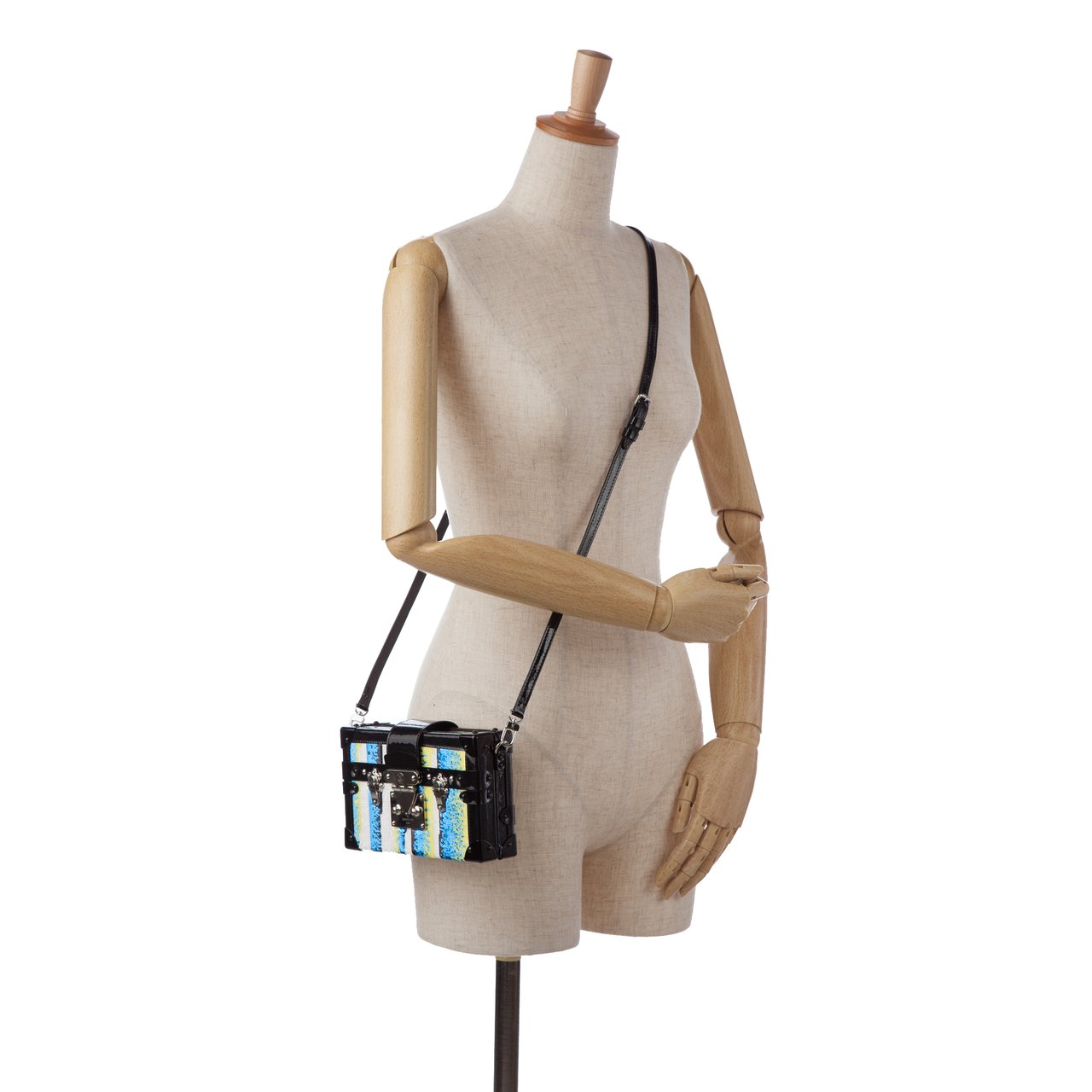 Louis Vuitton Sequins Petite Malle Zwart