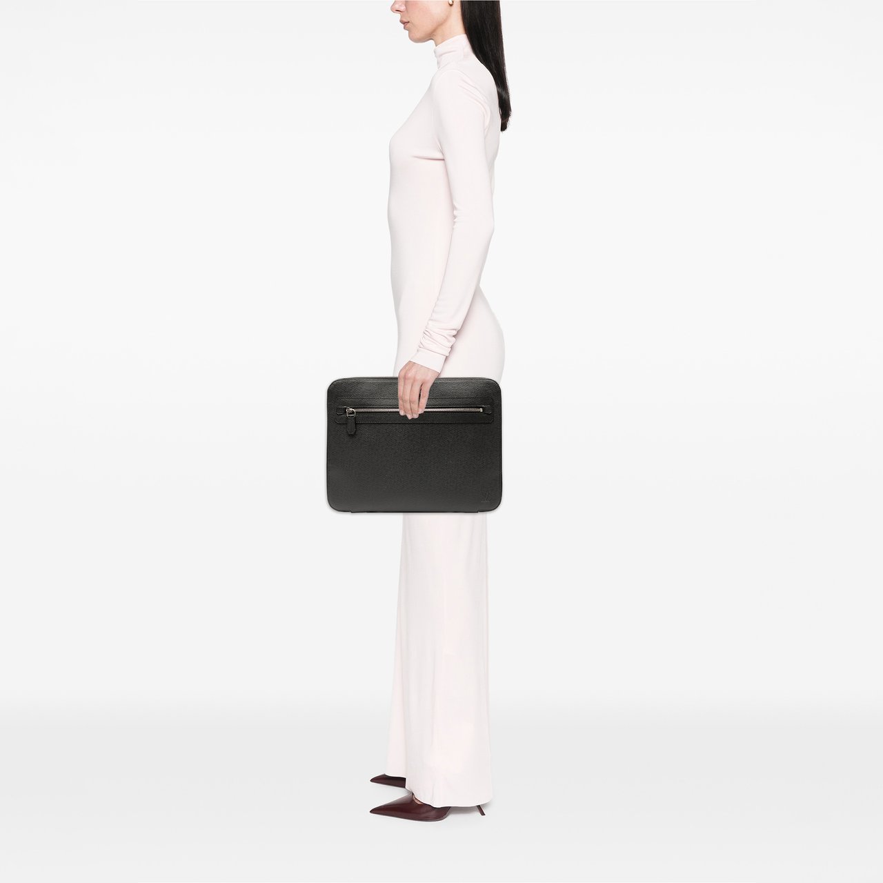 Louis Vuitton Taiga Vladimir Portfolio Zwart