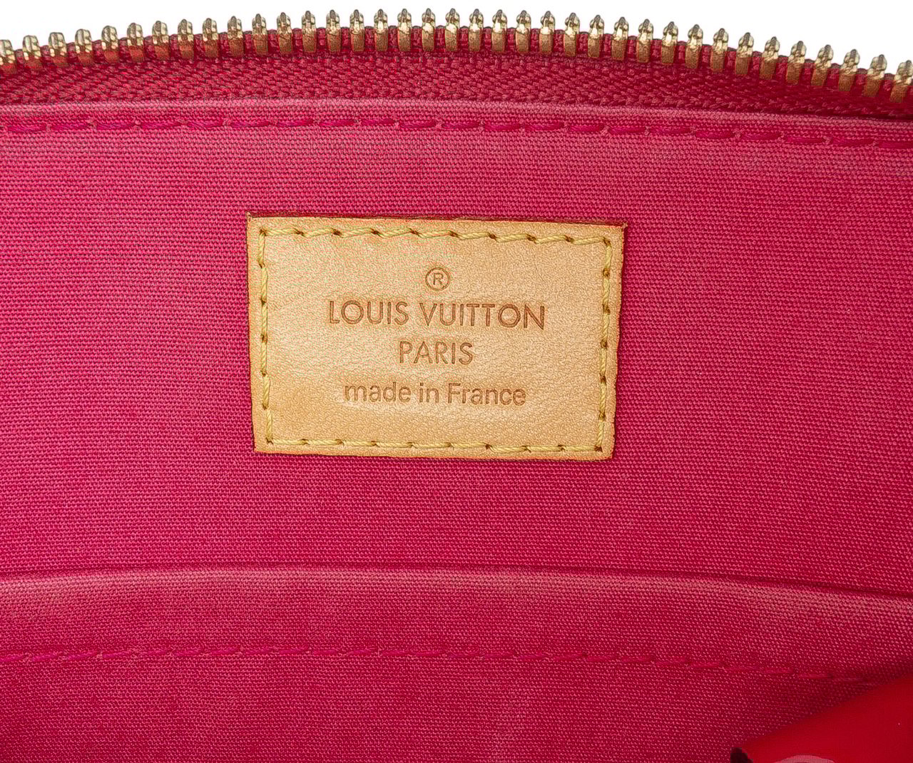 Louis Vuitton Monogram Vernis Alma BB Rood