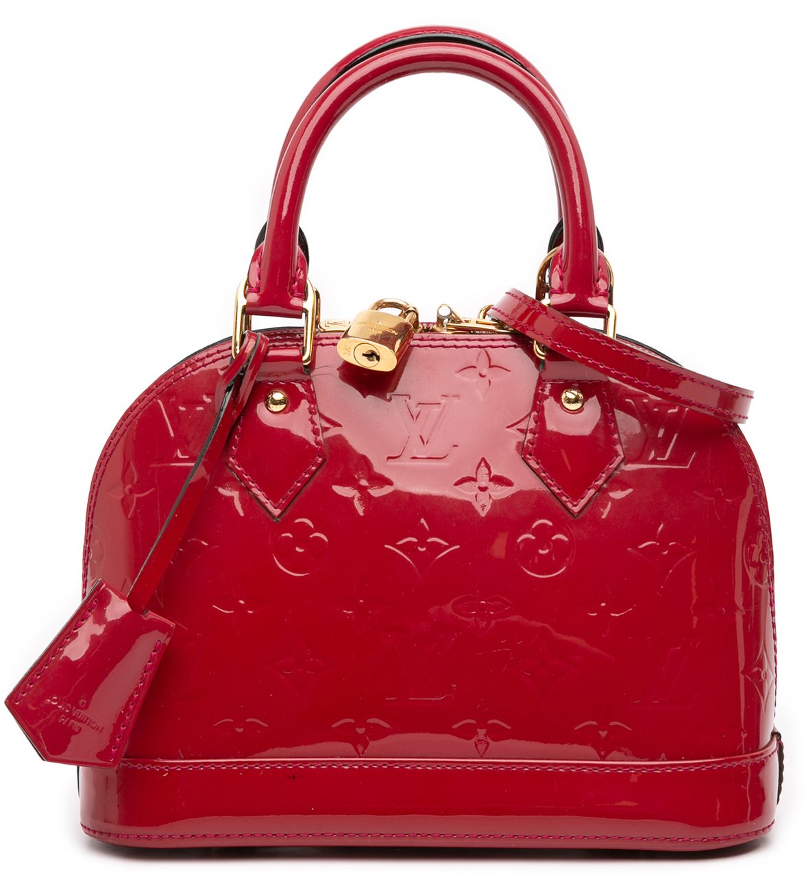 Louis Vuitton Monogram Vernis Alma BB Rood