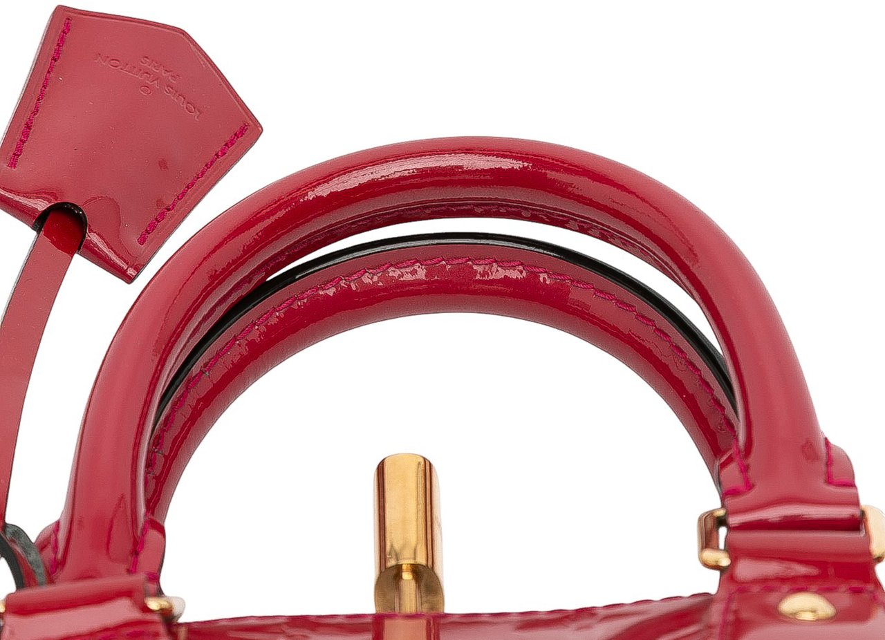 Louis Vuitton Monogram Vernis Alma BB Rood
