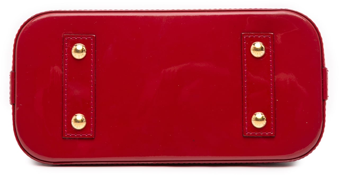 Louis Vuitton Monogram Vernis Alma BB Rood