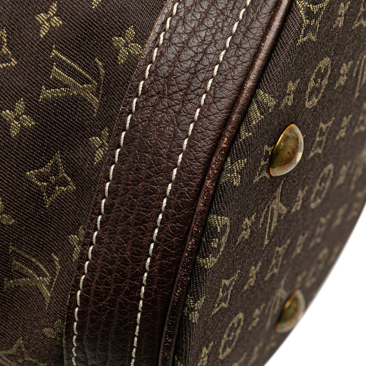 Louis Vuitton Monogram Mini Lin Bucket PM Bruin
