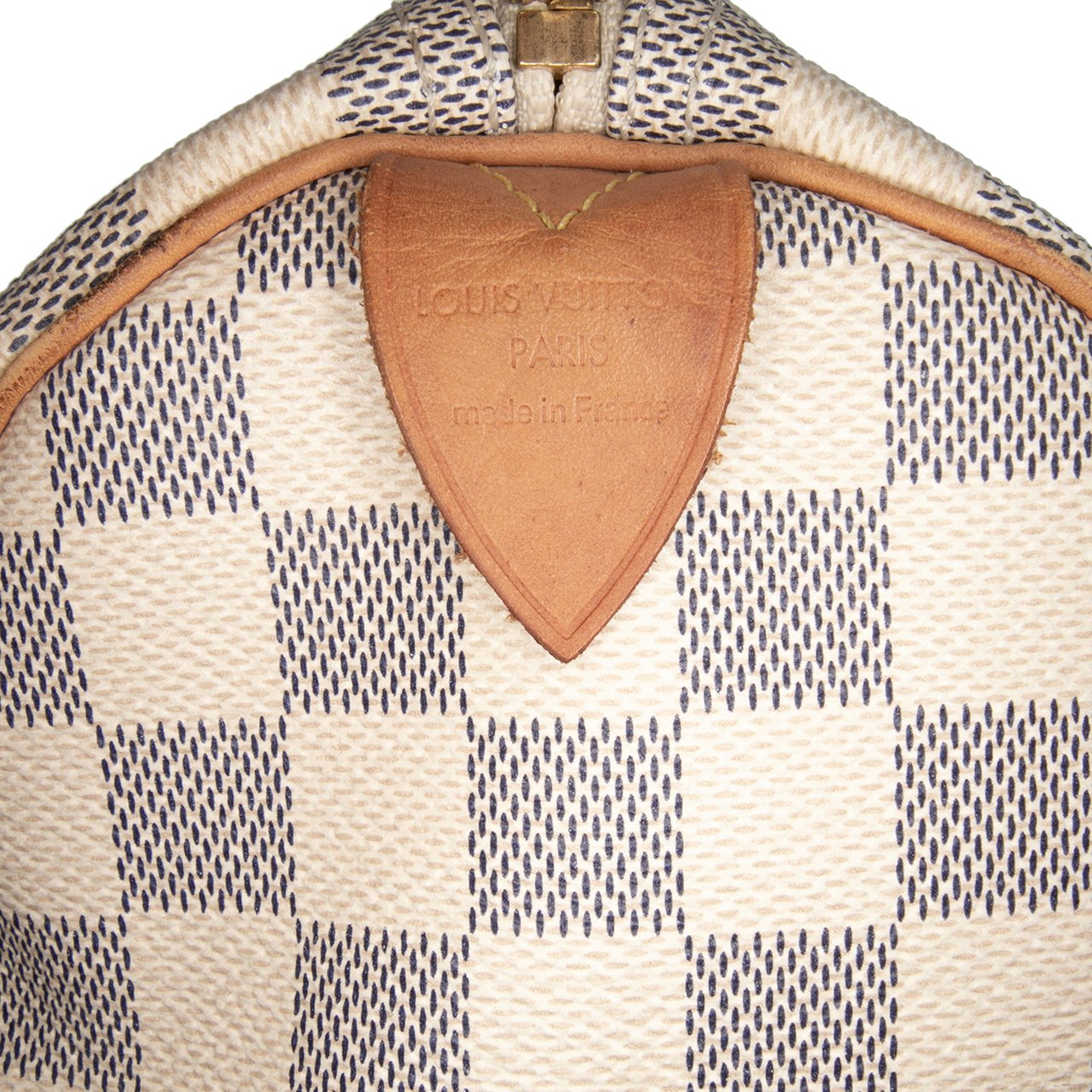 Louis Vuitton Damier Azur Speedy 30 Wit