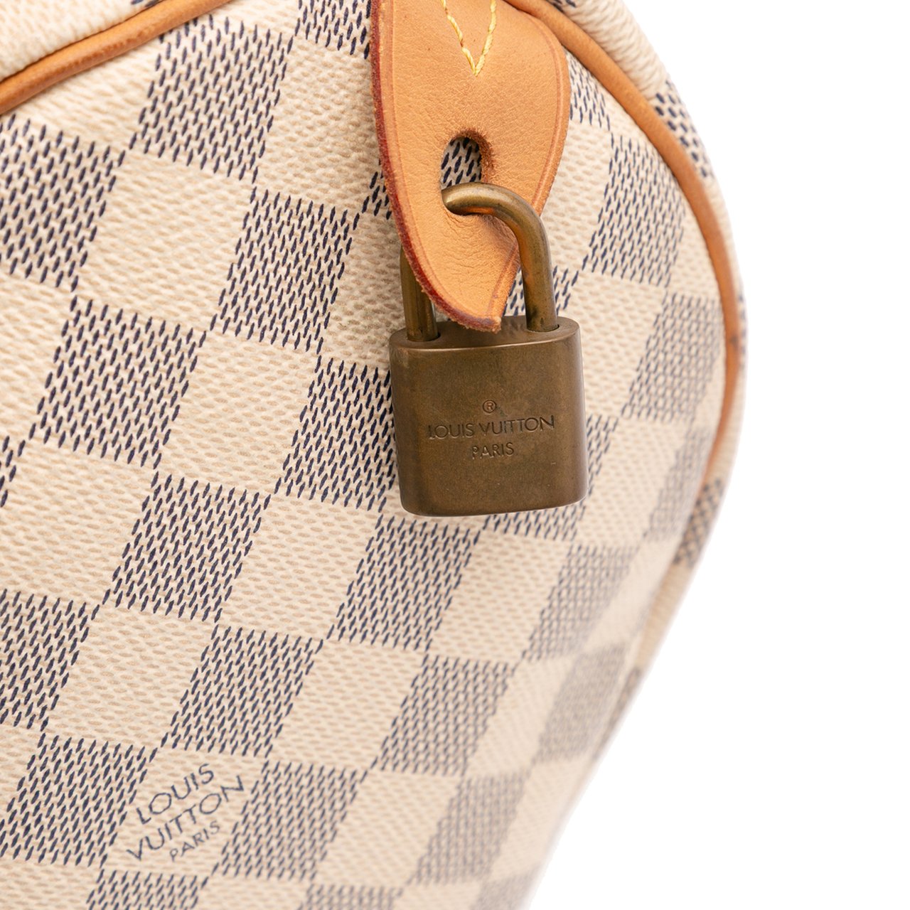 Louis Vuitton Damier Azur Speedy 30 Wit
