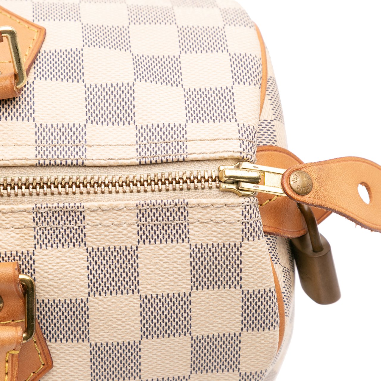 Louis Vuitton Damier Azur Speedy 30 Wit