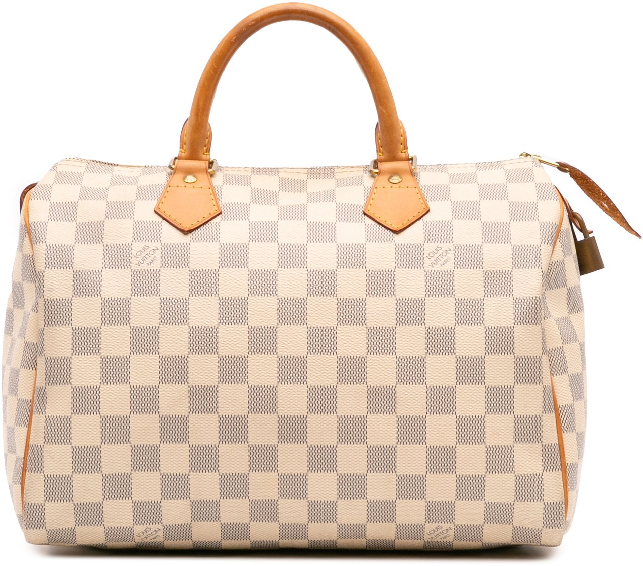 Louis Vuitton Damier Azur Speedy 30 Wit