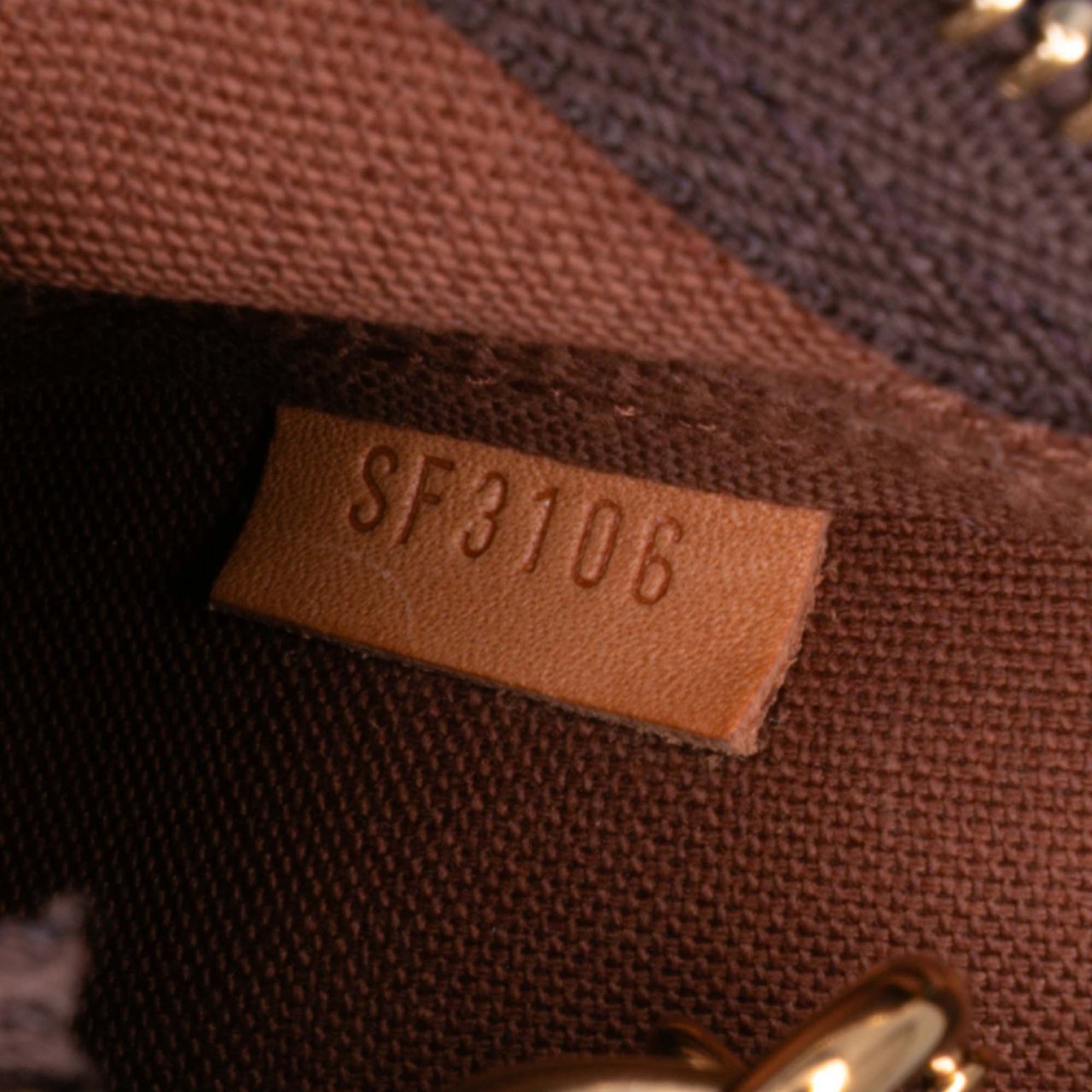 Louis Vuitton Monogram Transatlantic Mini Pochette Accessoires Bruin