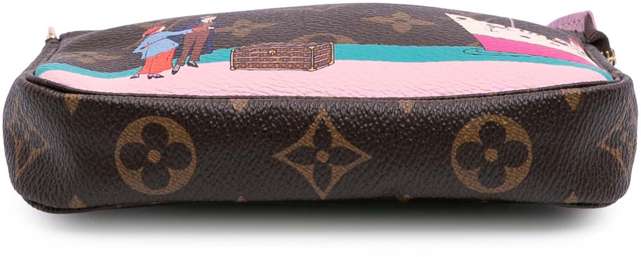 Louis Vuitton Monogram Transatlantic Mini Pochette Accessoires Bruin