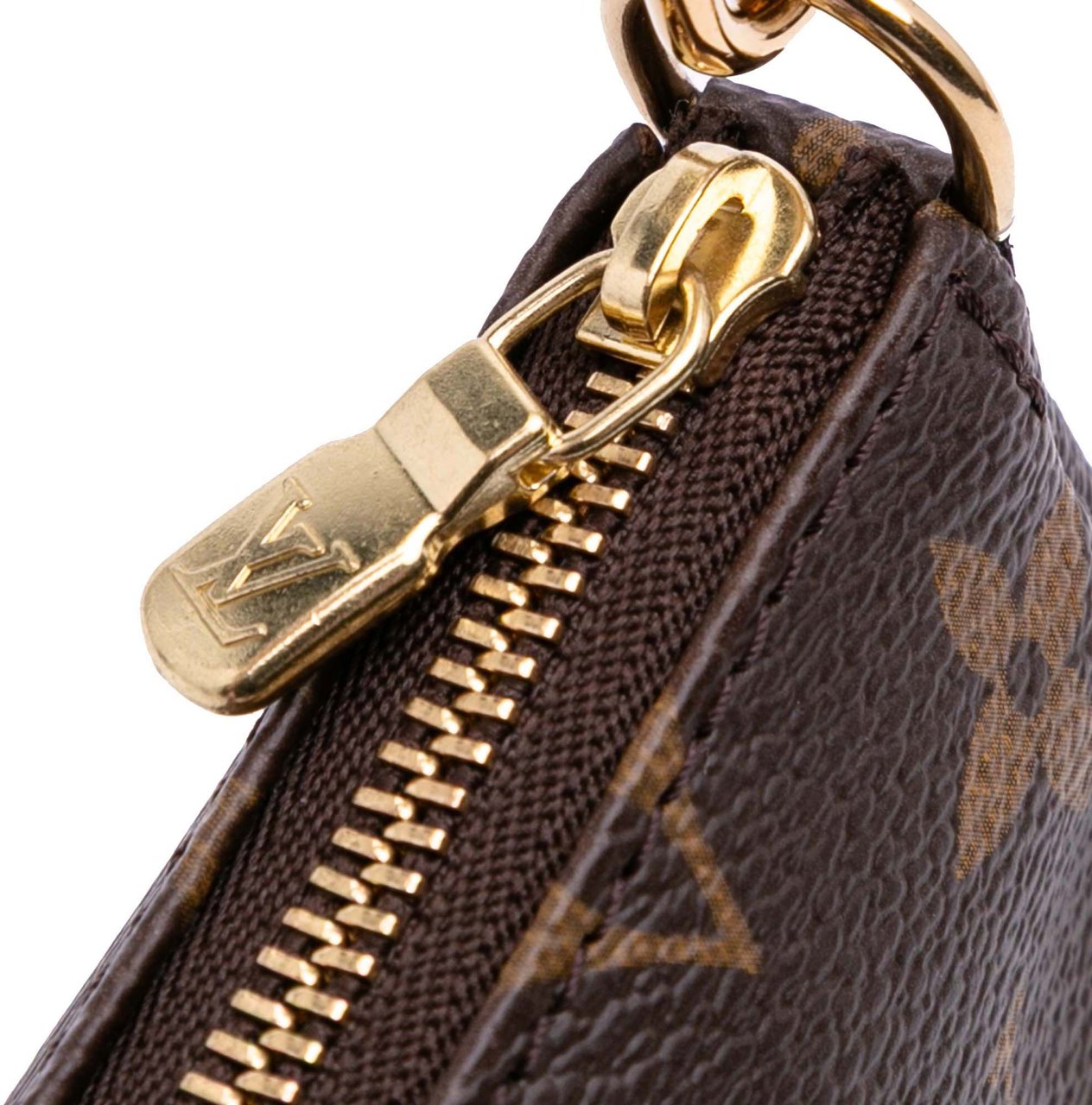 Louis Vuitton Monogram Transatlantic Mini Pochette Accessoires Bruin