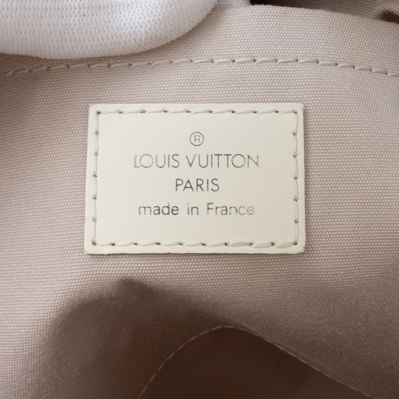 Louis Vuitton Epi Bowling Montaigne GM Wit