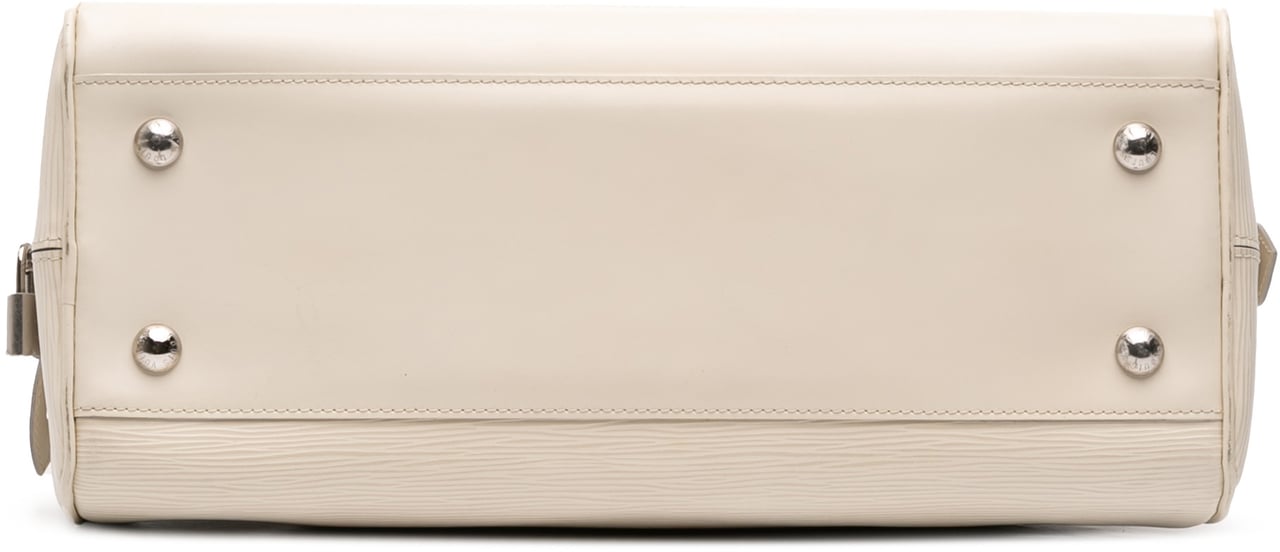 Louis Vuitton Epi Bowling Montaigne GM Wit