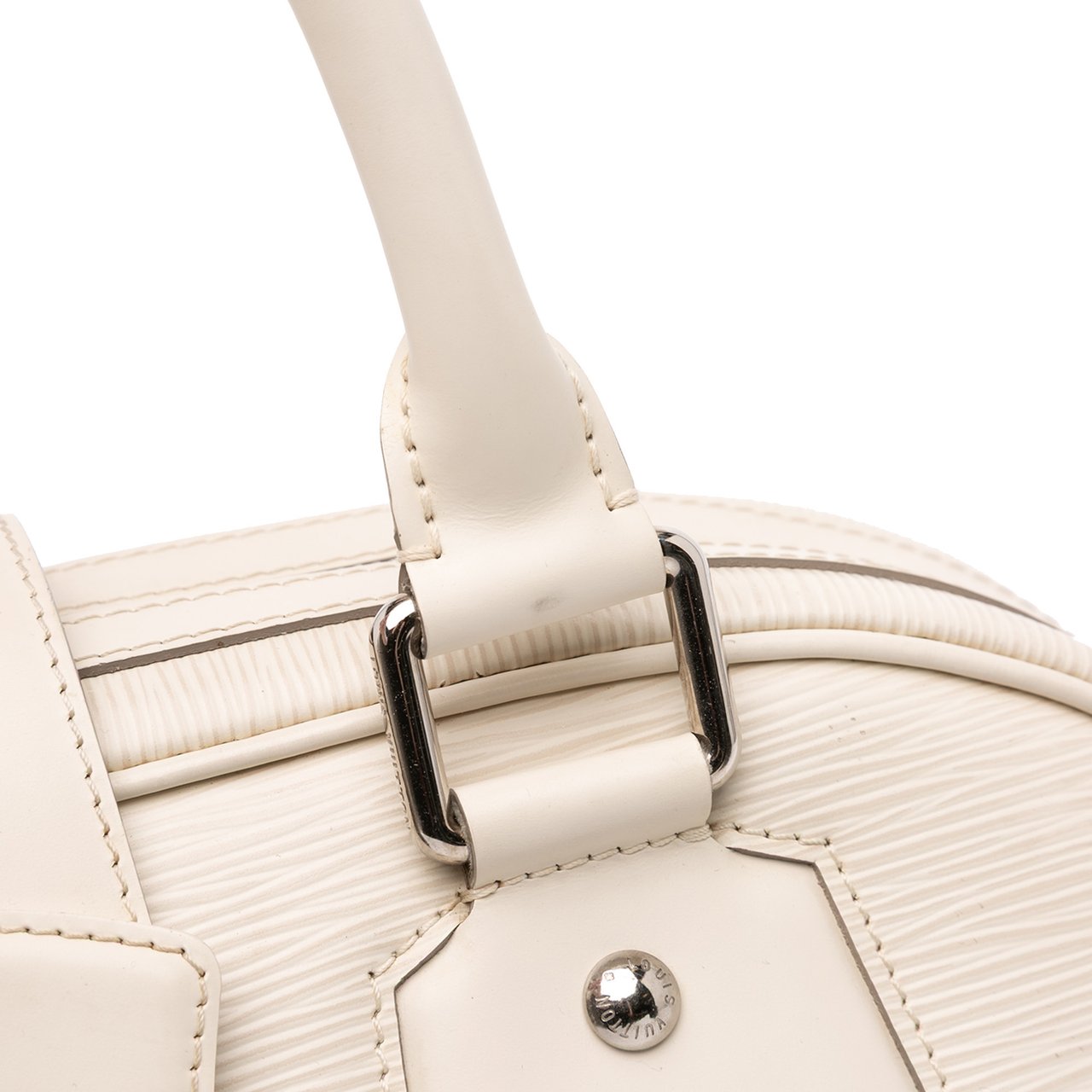 Louis Vuitton Epi Bowling Montaigne GM Wit