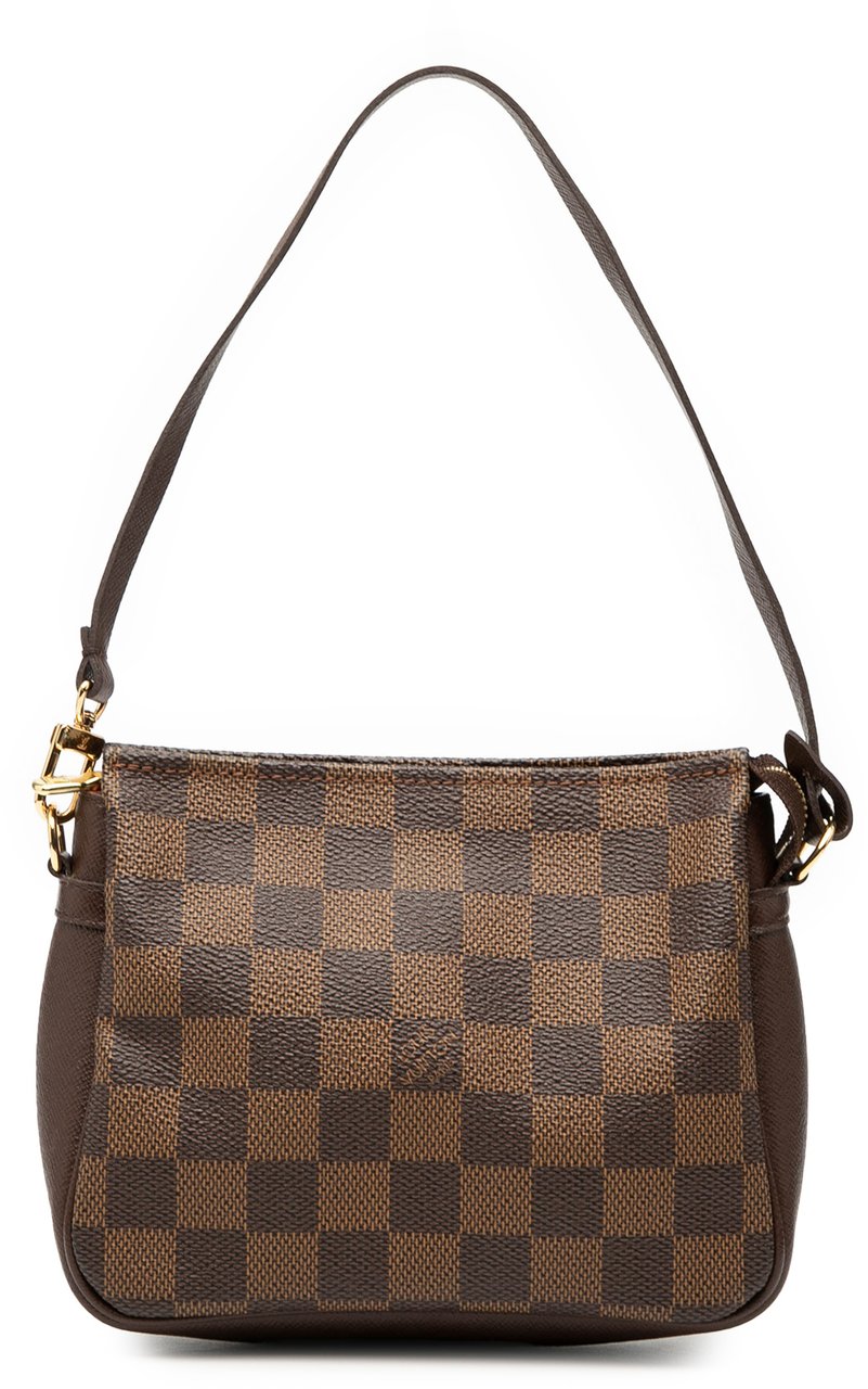 Louis Vuitton Damier Ebene Trousse Pochette Bruin