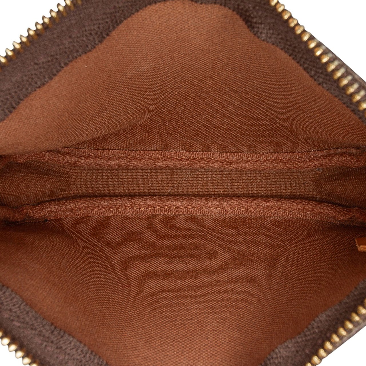 Louis Vuitton Monogram Giraffe Christmas Mini Pochette Accessoires Bruin