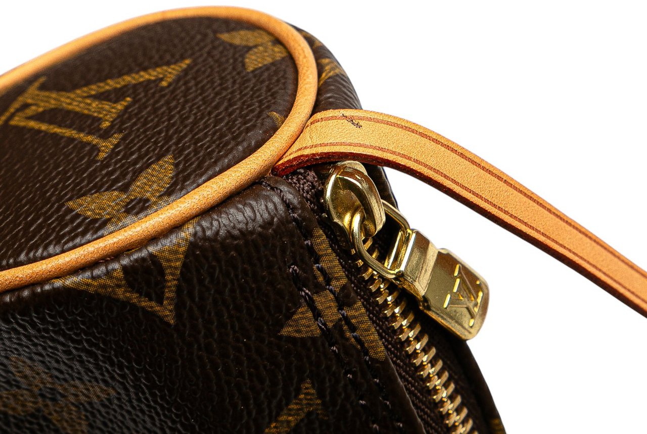 Louis Vuitton Monogram Papillon Pochette Bruin