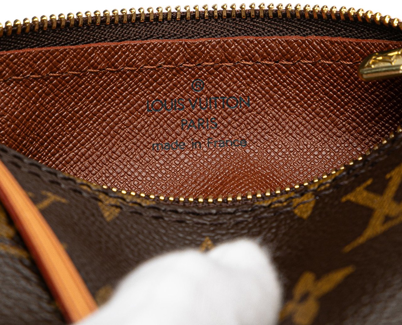 Louis Vuitton Monogram Papillon Pochette Bruin