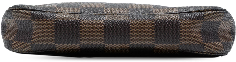 Louis Vuitton Damier Ebene Mini Pochette Accessoires Bruin