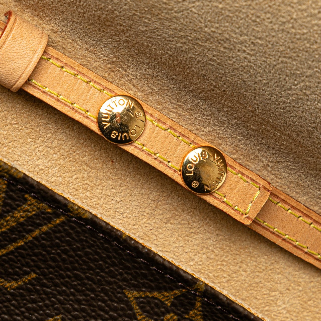 Louis Vuitton Monogram Pochette Twin PM Bruin