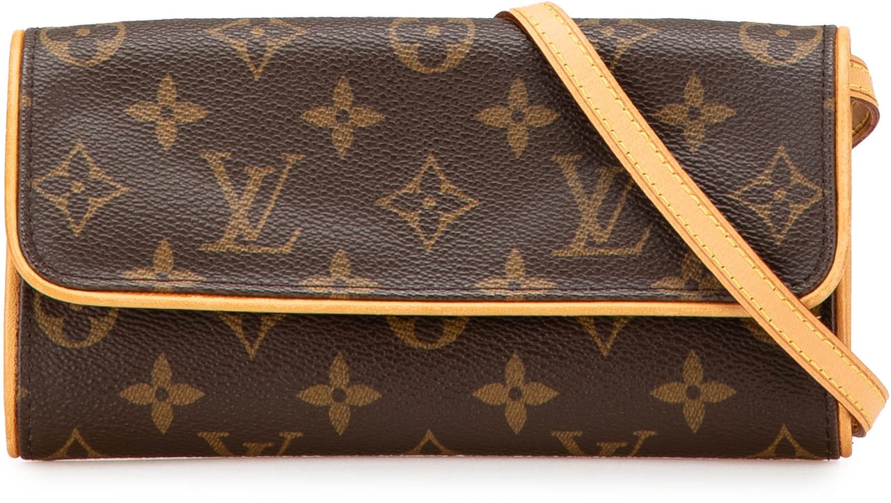 Louis Vuitton Monogram Pochette Twin PM Bruin