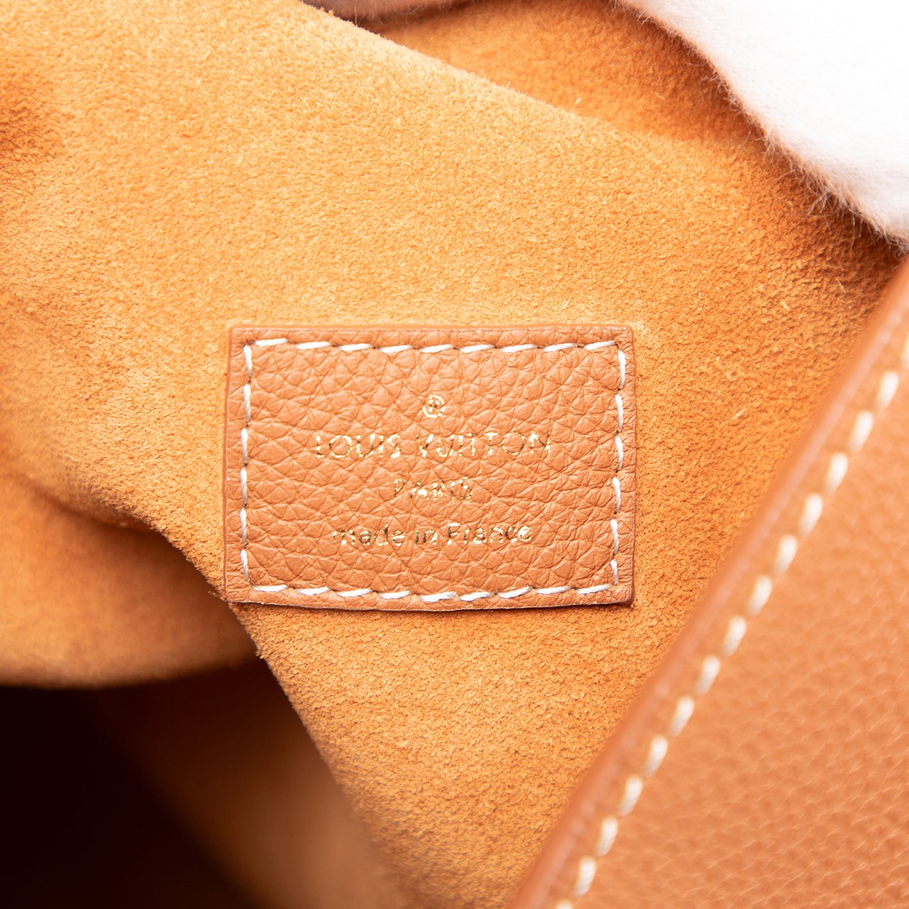 Louis Vuitton Grained Calfskin Low Key Cabas MM Bruin