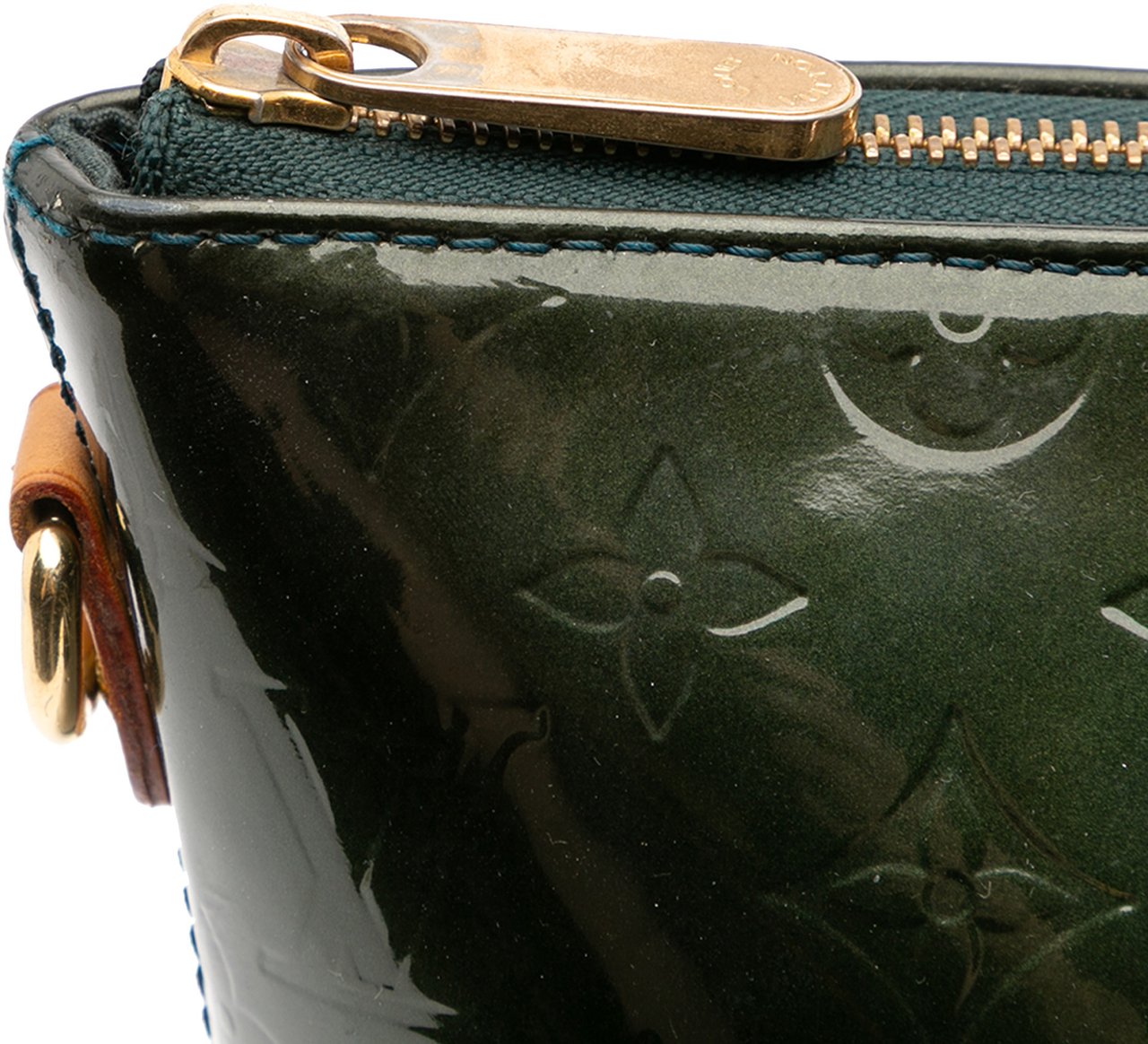Louis Vuitton Monogram Vernis Bellevue GM Groen