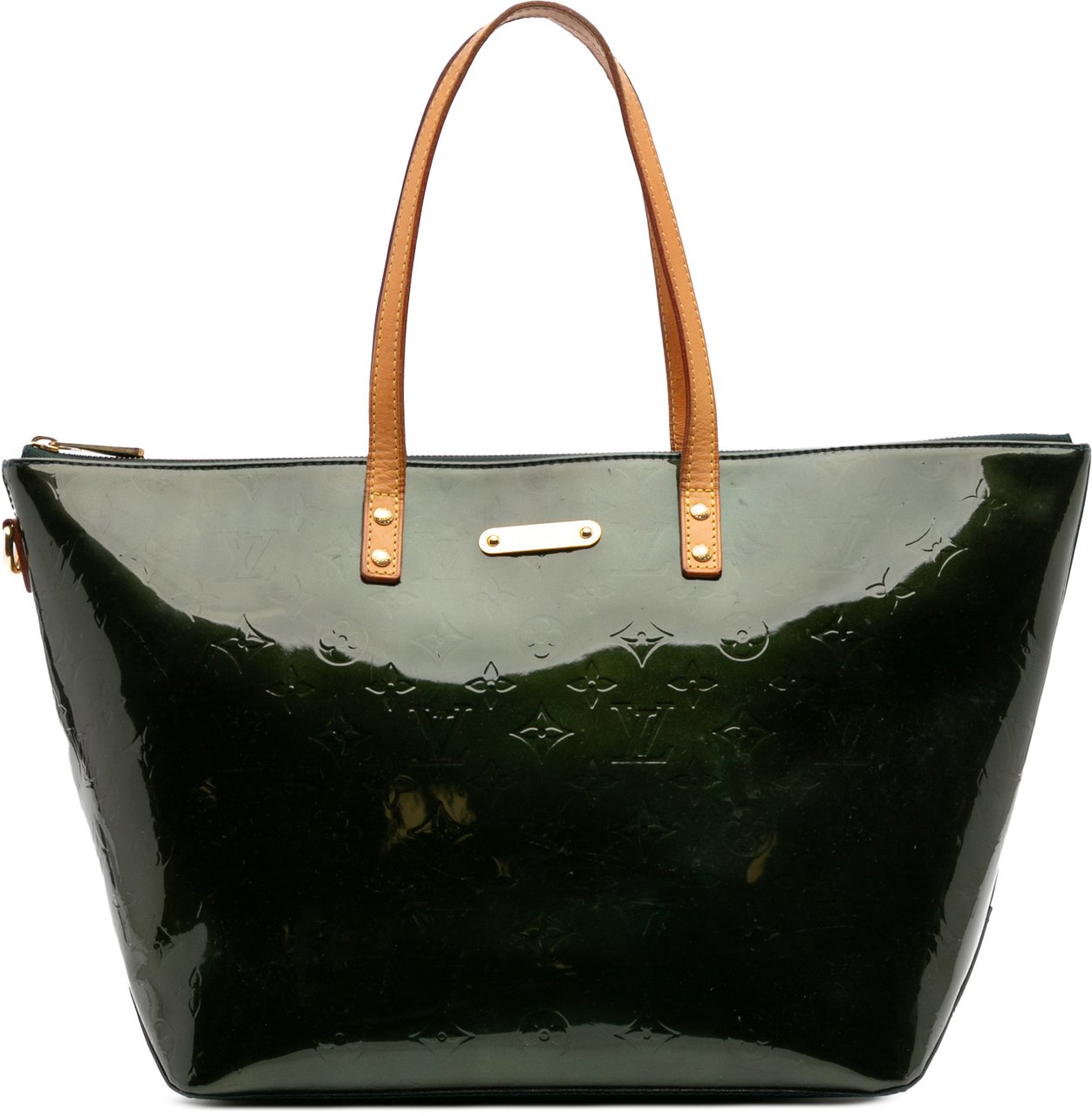 Louis Vuitton Monogram Vernis Bellevue GM Groen