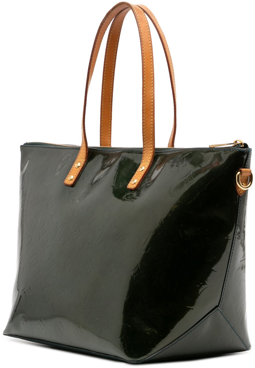 Louis Vuitton Monogram Vernis Bellevue GM Groen