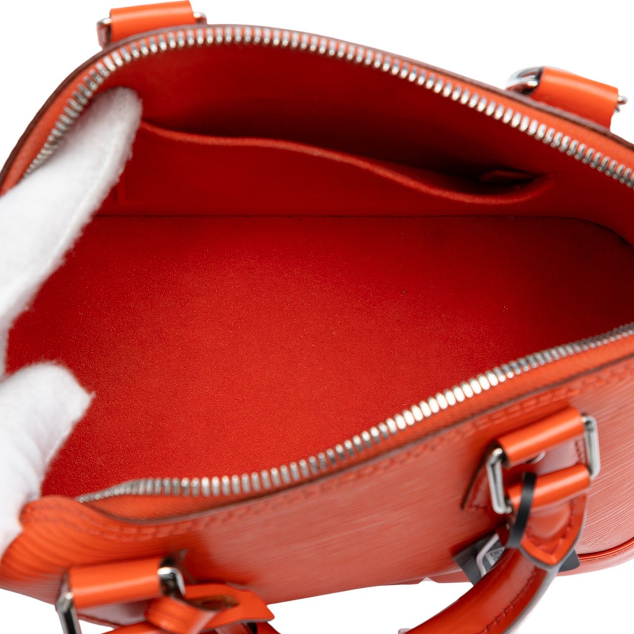 Louis Vuitton Epi Alma BB Oranje