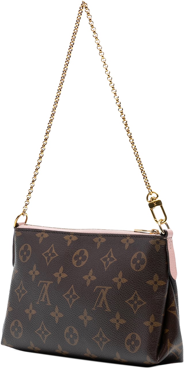 Louis Vuitton Monogram Pallas Clutch Bruin