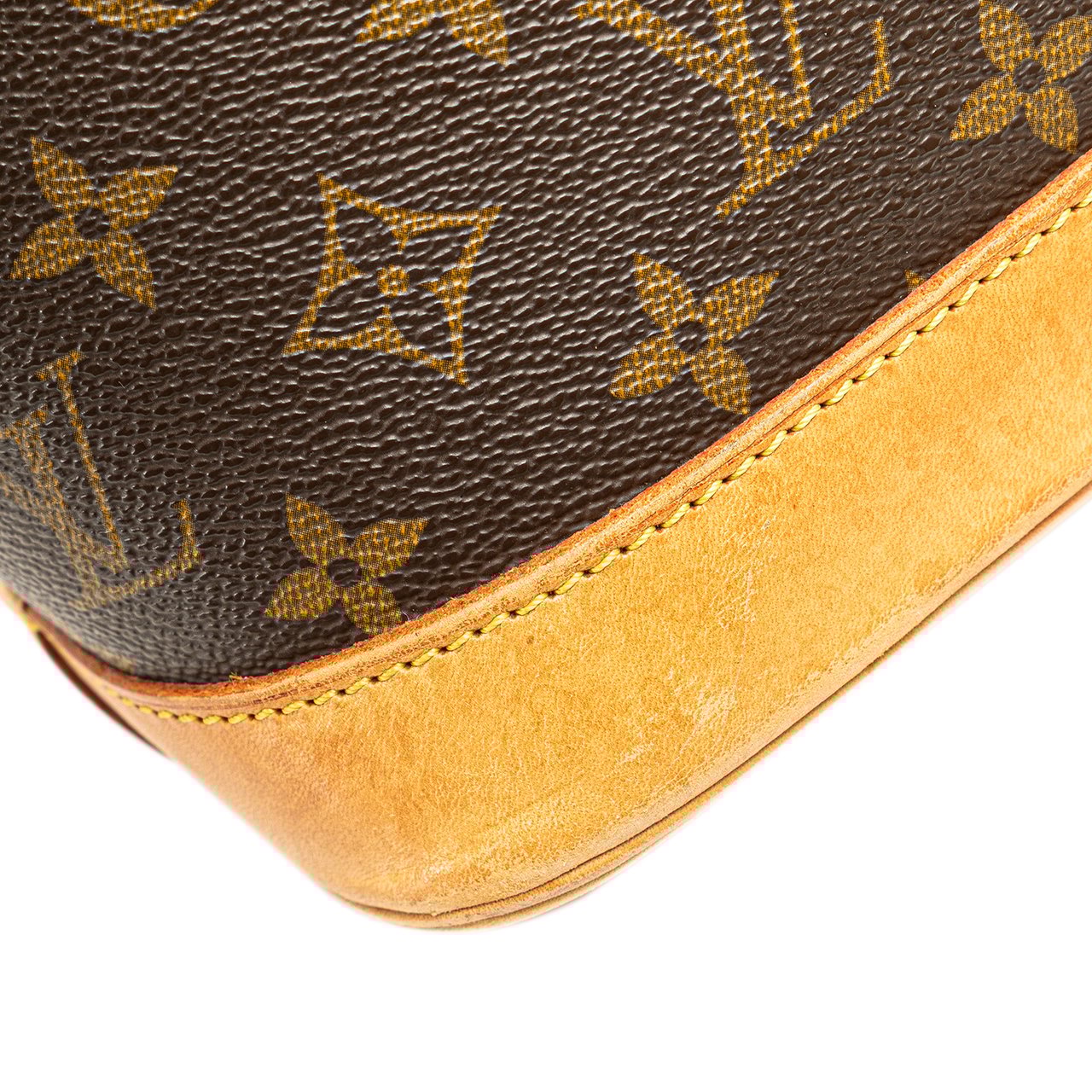 Louis Vuitton Monogram Alma PM Bruin