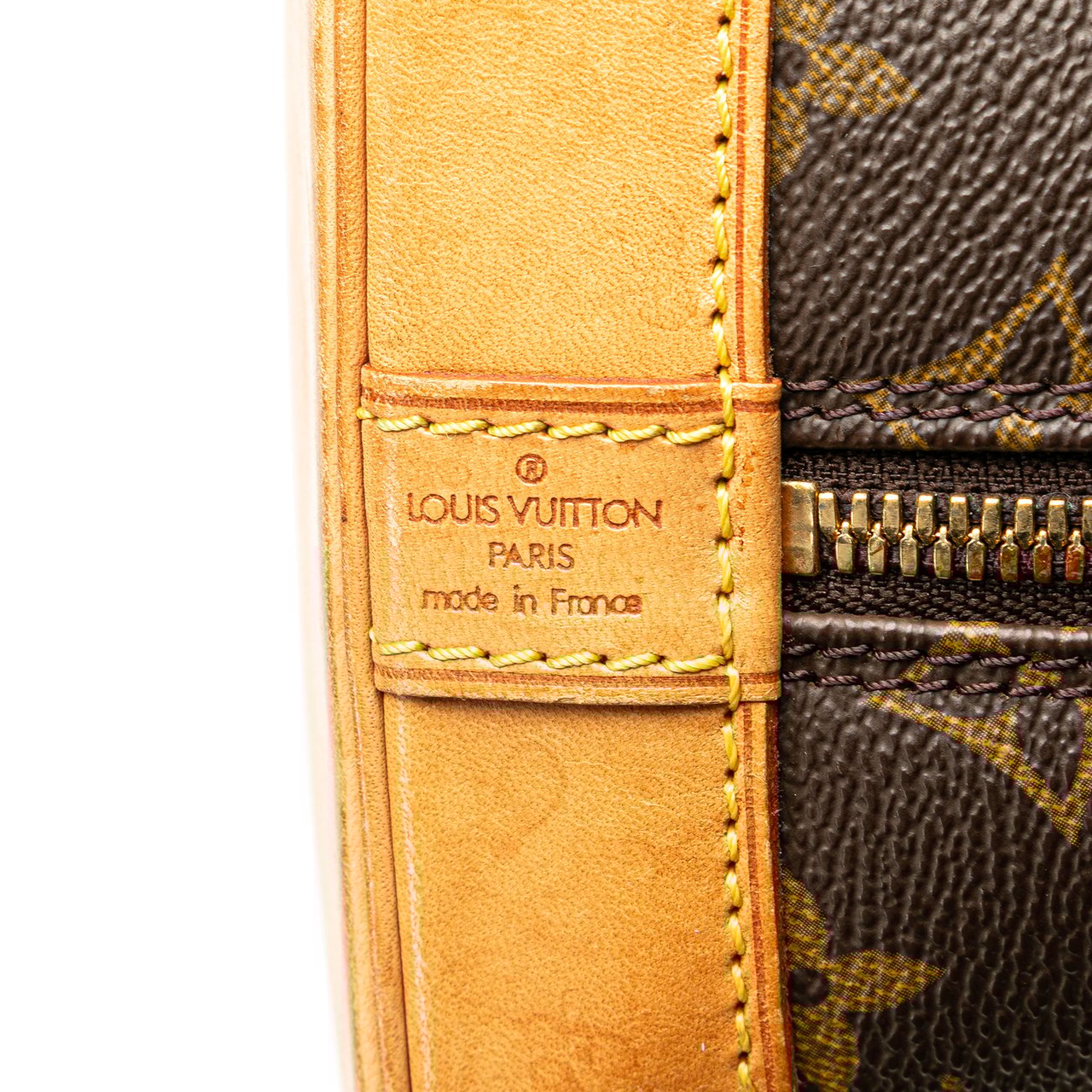 Louis Vuitton Monogram Alma PM Bruin