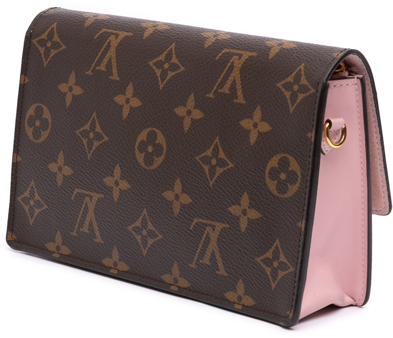 Louis Vuitton Monogram Flore Wallet On Chain Bruin