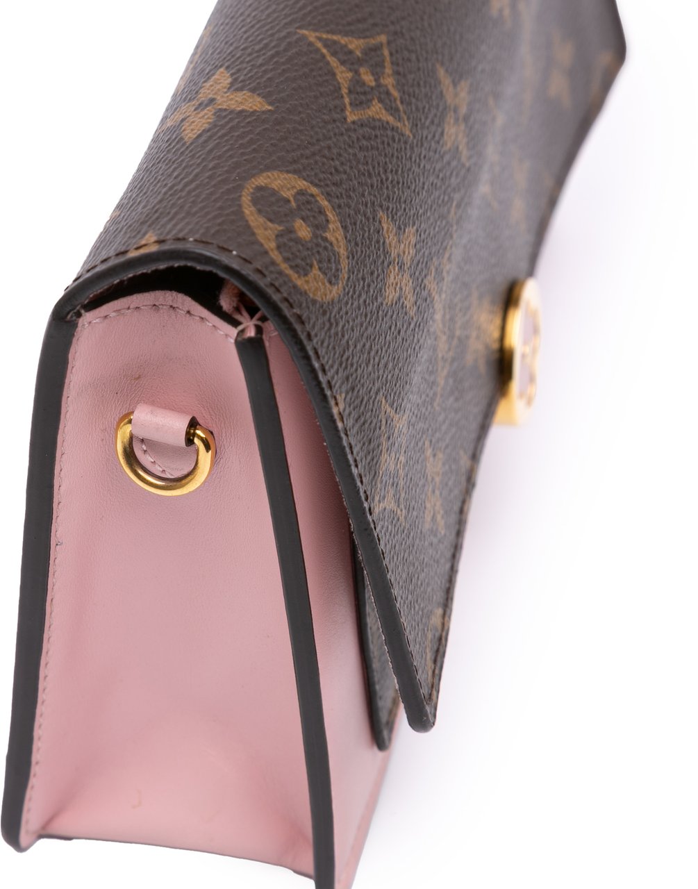 Louis Vuitton Monogram Flore Wallet On Chain Bruin