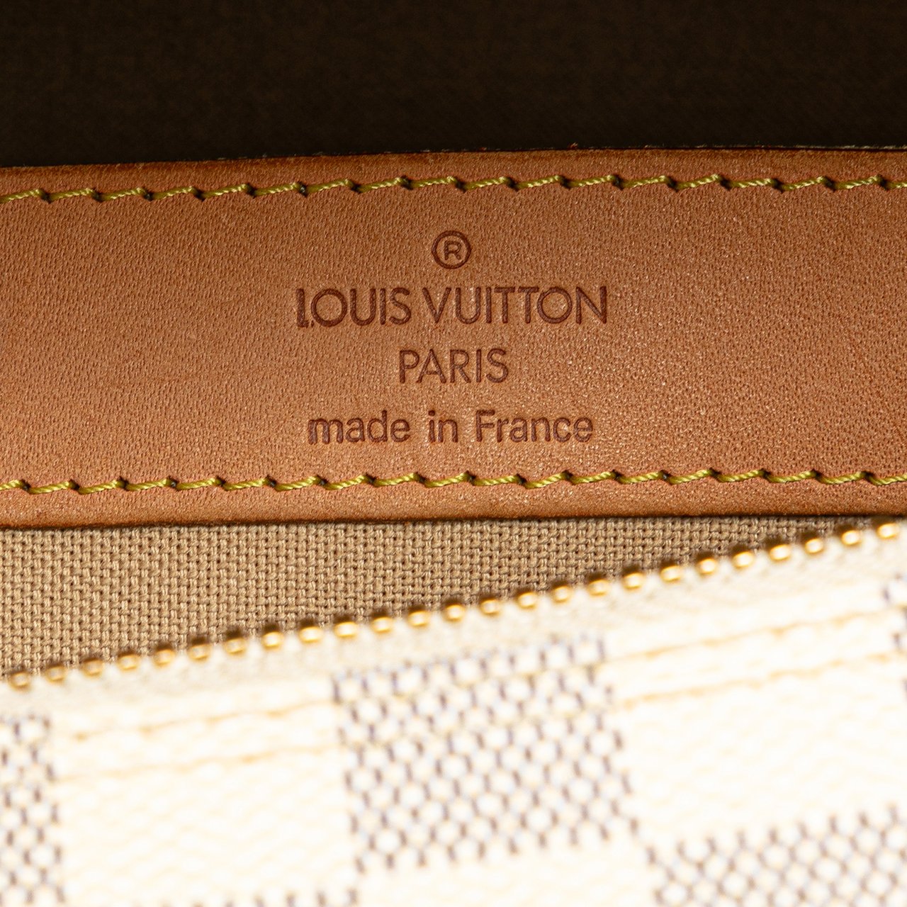 Louis Vuitton Damier Azur Naviglio Wit