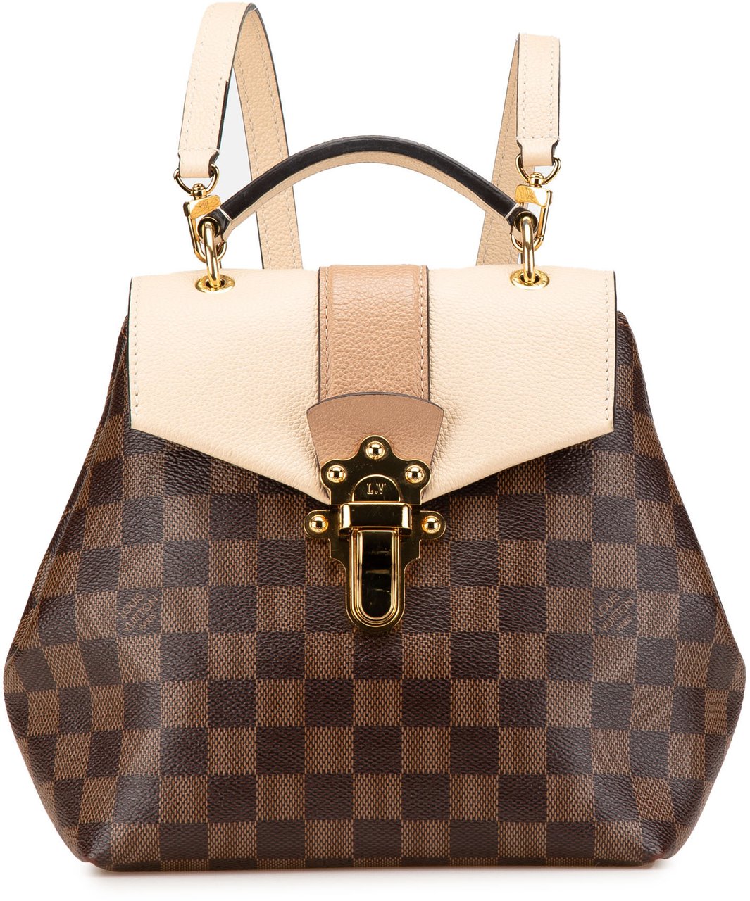 Louis Vuitton Damier Ebene Clapton Bruin