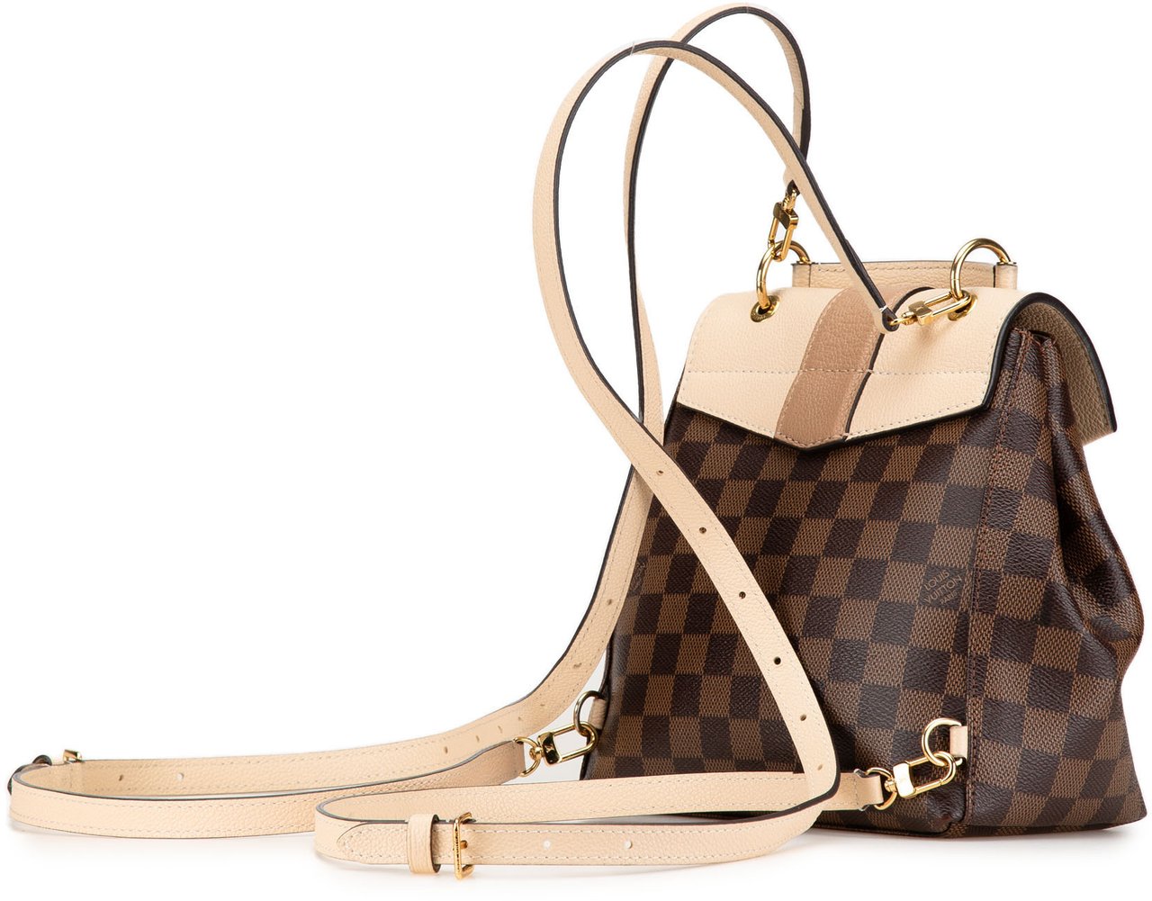 Louis Vuitton Damier Ebene Clapton Bruin