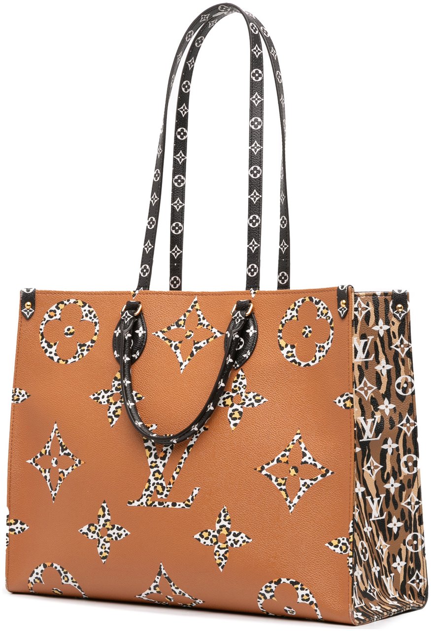 Louis Vuitton Monogram Giant Jungle OnTheGo GM Zwart
