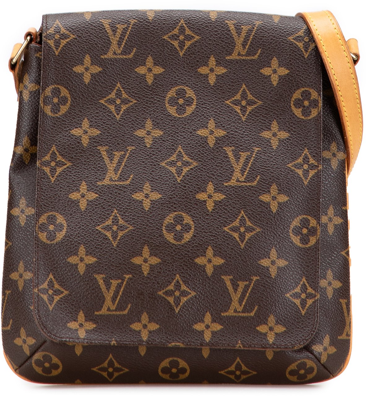 Louis Vuitton Monogram Musette Salsa Short Strap Bruin