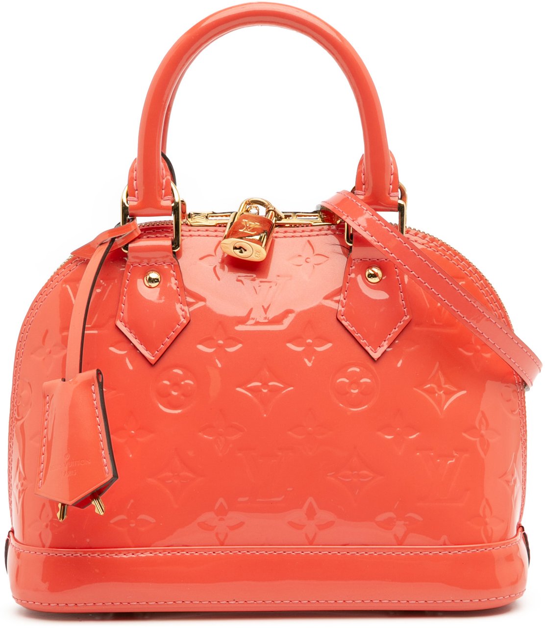 Louis Vuitton Monogram Vernis Alma BB Oranje