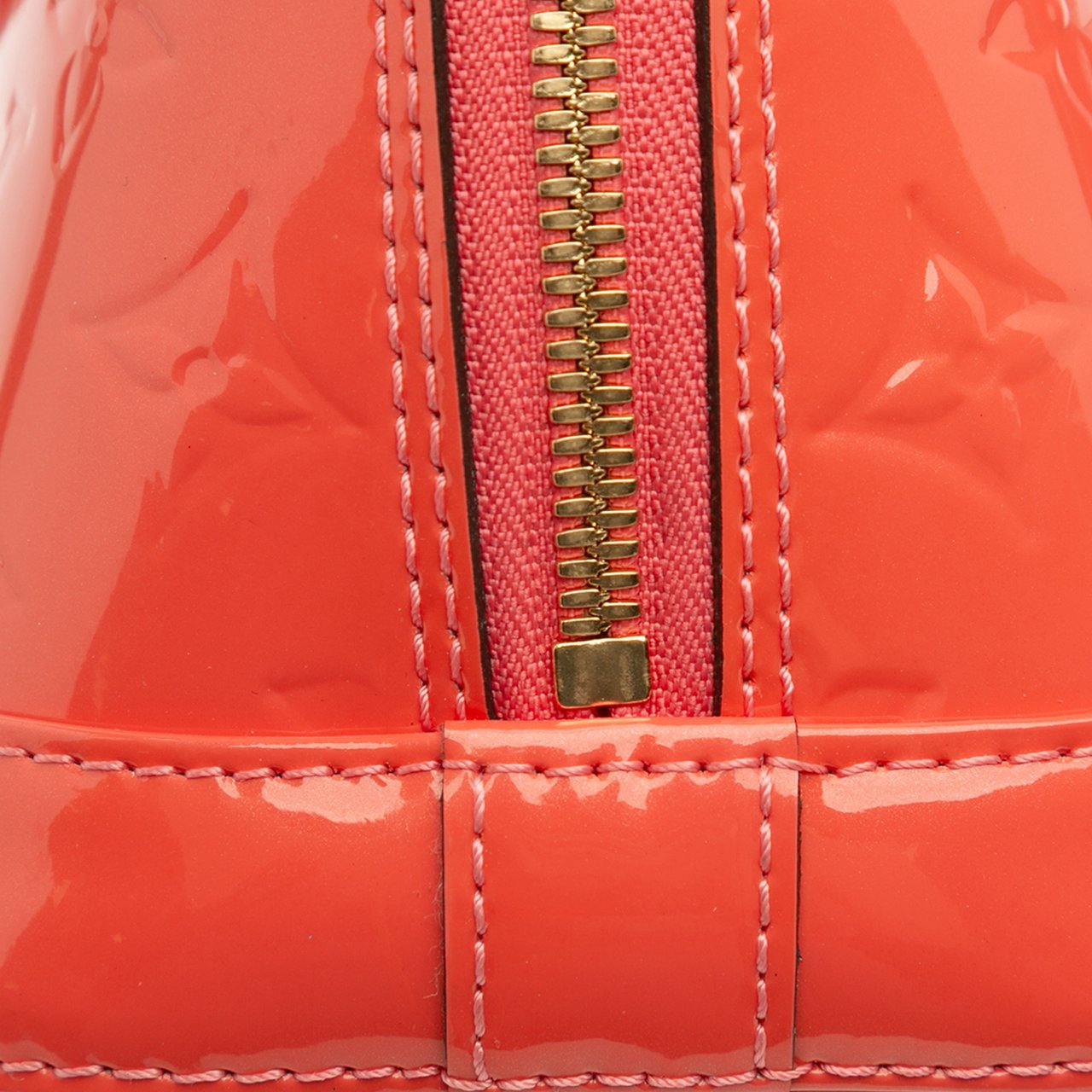 Louis Vuitton Monogram Vernis Alma BB Oranje