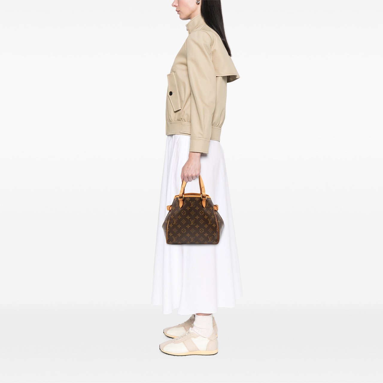 Louis Vuitton Monogram Batignolles Vertical PM Bruin