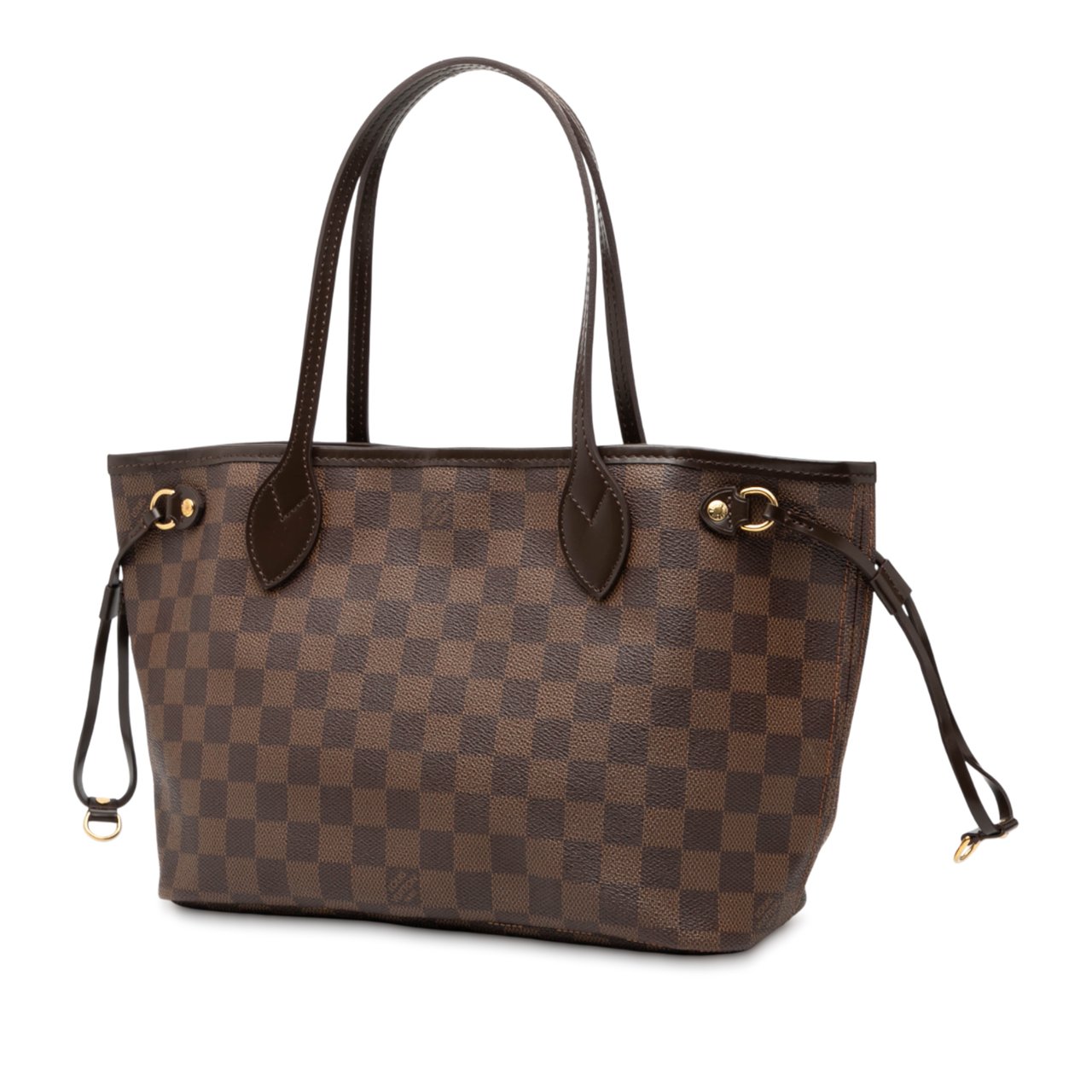 Louis Vuitton Damier Ebene Neverfull PM Bruin
