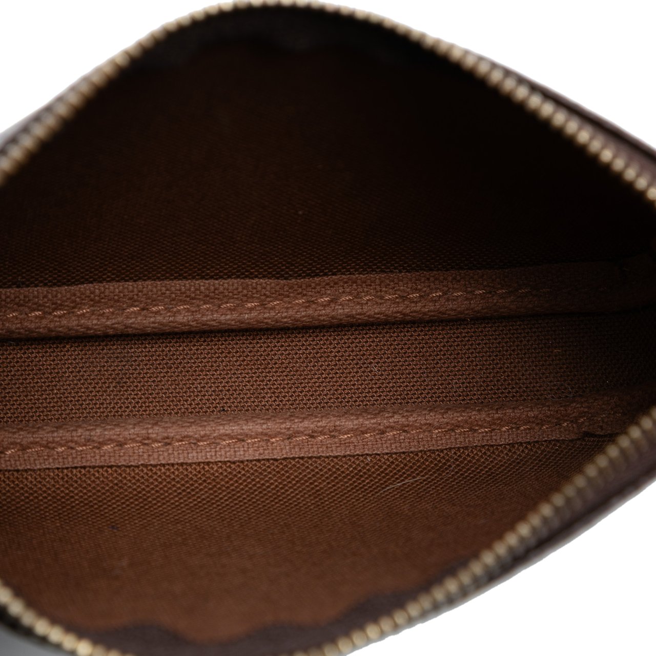 Louis Vuitton Monogram Mini Pochette Accessoires Bruin