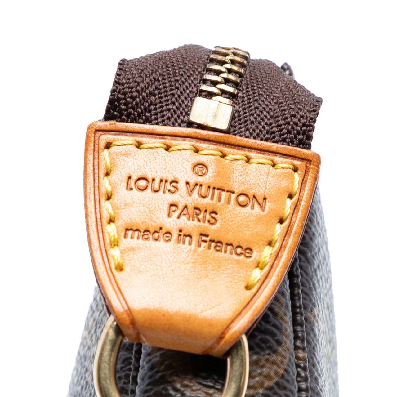 Louis Vuitton Monogram Mini Pochette Accessoires Bruin